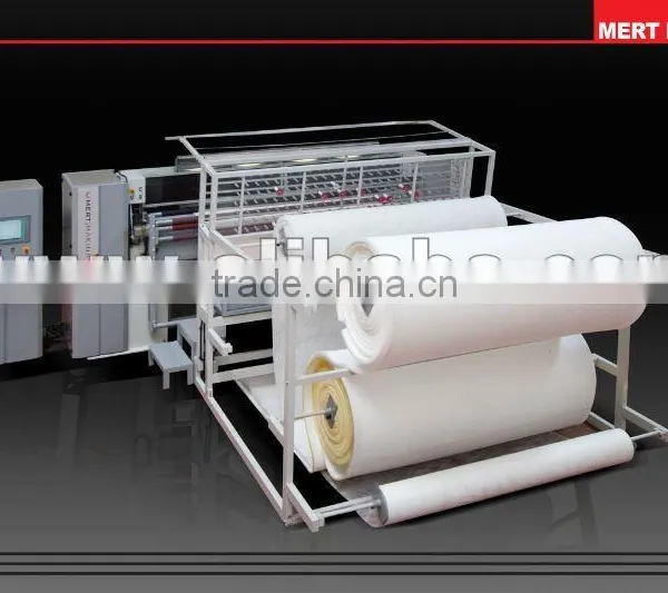 Multineedle Double Chain Stitch Quilting Machine