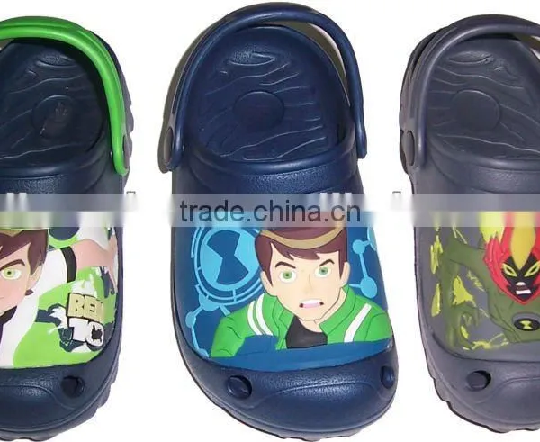 2013 Eva Pvc Kids Sandals Flashing Shoes Lighting Shoes