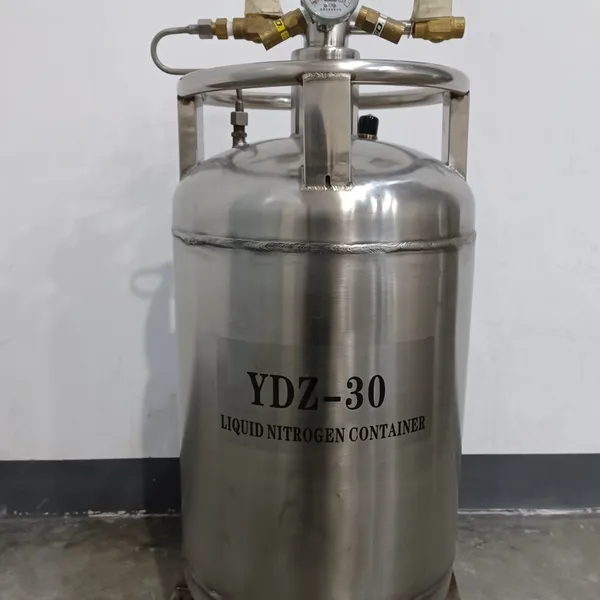 Stainless Steel Liquid Nitrogen Tank YDZ-30 Manufacturer Wholesale Price Discount photo-3