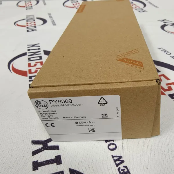 PY9060-Pressure Sensor With Display - Ifm