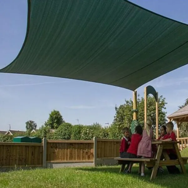 90% Square Sun Shade Sails Garden Awnings Outdoor Sunshade Net Car Cover