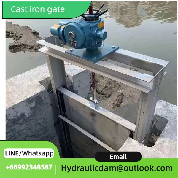 Cast Iron Slide Gate for Water Treatment - Customizable Size, High Sealing Performance photo-3