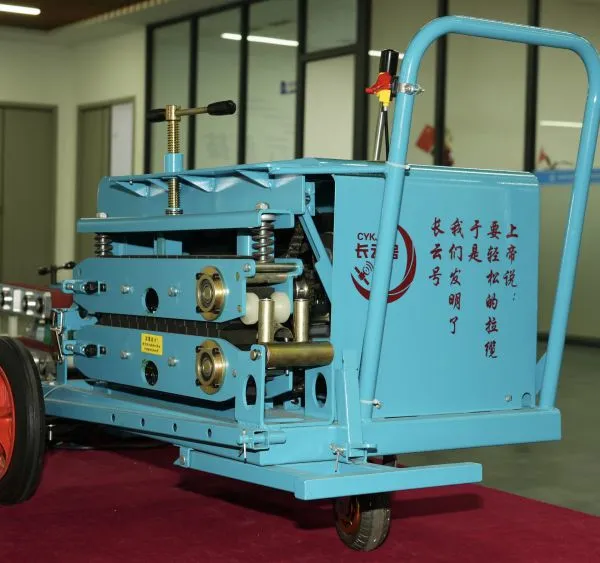 Heavy-Duty 3000N Gasoline Optical Cable Tractor Changyun No.1 With Recoil Start for Long-Distance Pulling photo-5