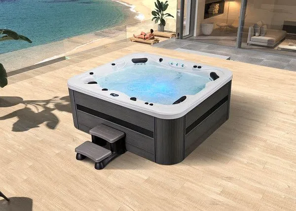 Vortex Massage Home Acrylic Bathtub Constant Temperature Heating Intelligent Control Independent Type photo-1