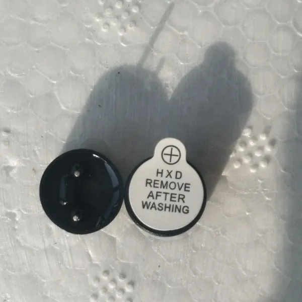 Magnetic HXD Integrated Active Pin Buzzer Diameter 12mm Height 9.5mm 3V/5V/12V/24V