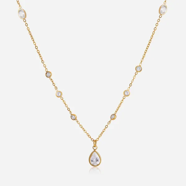 HonHo Factory Direct 316L Hypoallergenic Stainless Steel Necklace Charm Non-Tarnish photo-2