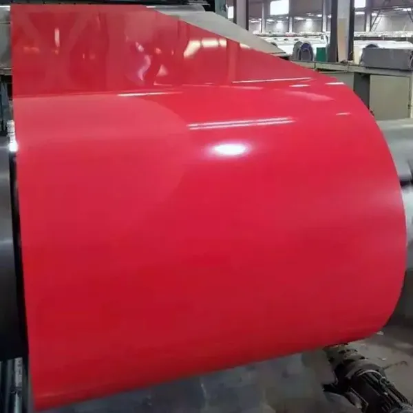 Prepainted Galvanized Steel Coil 0.4mm 0.5mm 0.6mm 1000mm 1200mm 1250mm Width 20-40um Topcoat photo-4