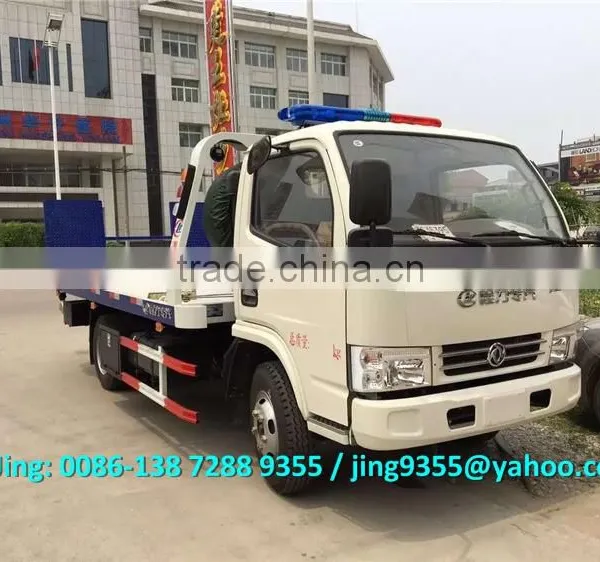 2016 New Euro IV Mini China Tow Truck, 4200*2300 mm Platform Tow Trucks Sale in Chile photo-3