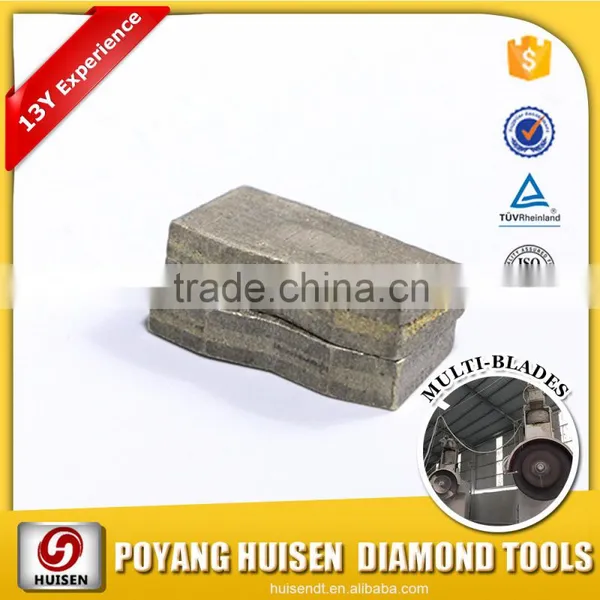 Construction Tools 2500mm Blade Teeth Diamond Core Bit Segment for Reinforced Concrete