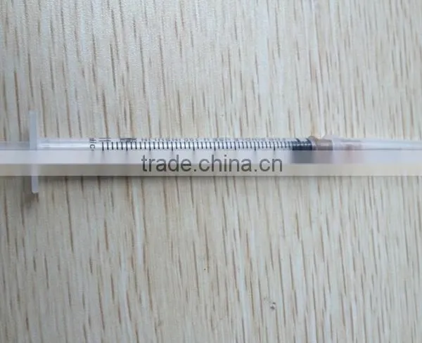 1cc/ml Luer Lock Disposable Syringe With Needle