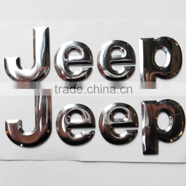 Cutom Engraved 3M Adhesive Nickel Car Sticker photo-3