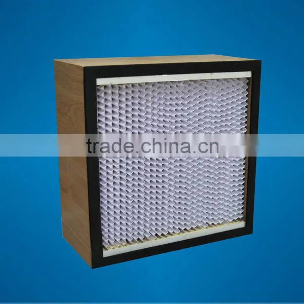 Air separation filter