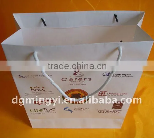 Recycle Packaging Bag, Thin Door Gift Paper Bag photo-5