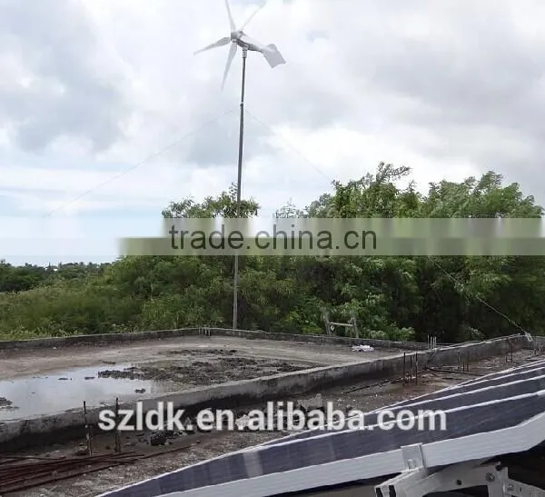 Wind Turbine and Solar Panel Hybrid System 800w Wind Generator photo-3