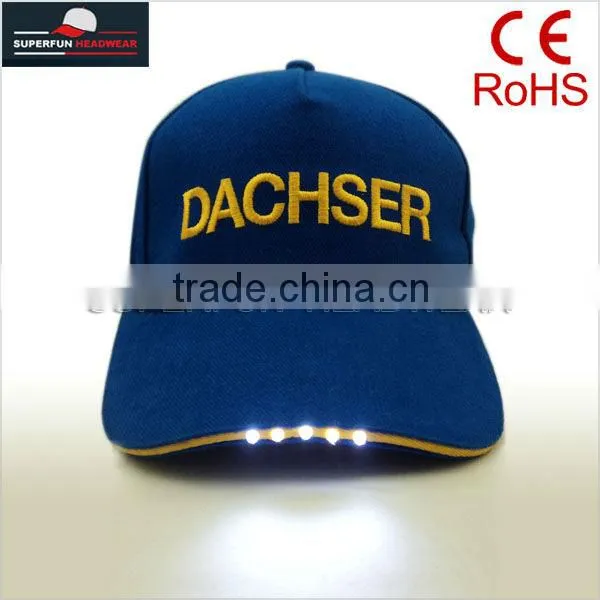 Customized High Quality LED Snapback Caps photo-3