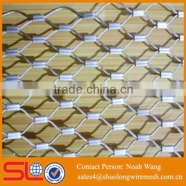 BV Company Good Price Stainless Steel Wire Rope Zoo Netting photo-5