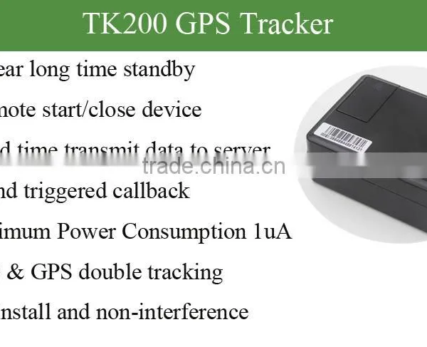 TK200 3 Years Standby GPS Tracking Sound Triggerred Callback Vehicle Truck Car GPS Tracker photo-6