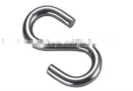 Factory Price Stainless Steel AISI 316 304 Hot Sale Various Metal S Shaped Closing Hanger Hooks photo-4