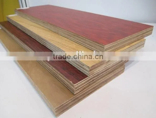 Full Hardwood Core Laminated Floor Plywood photo-4