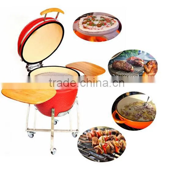 China Wholesales Ceramic Egg BBQ Kamado BBQ With Full Range Of Sizes photo-3
