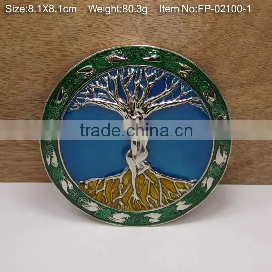 Fashion Metal Designer Gold Plate Belt Buckles photo-5