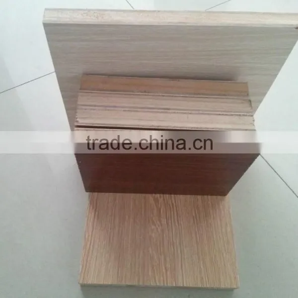 18mm Fancy Hardwood Core Okoume Decorative Block Board Structural Plywood photo-3