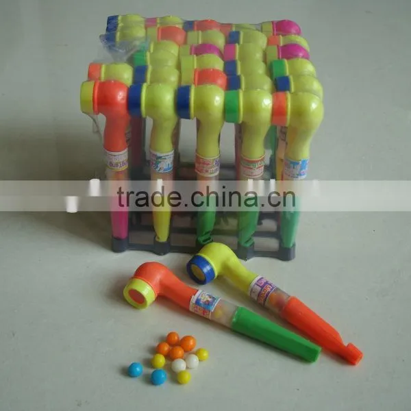 Tobacco Pipe With Candy & Whistle