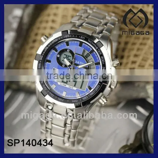 Mens Chrono Multi Fuctional Quartz Watch Tachymeter Wrist Watch Quartz Watch