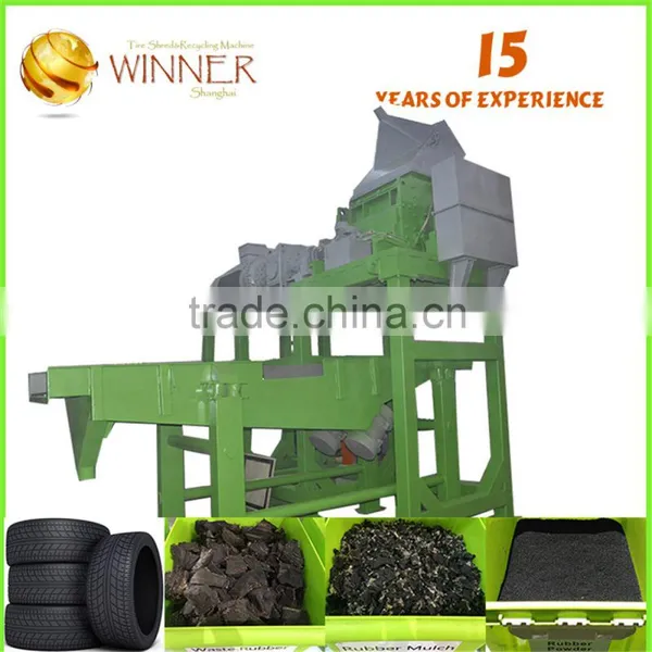 30-120 Mesh Rubber Powder Used Tire Recycling Machine Tire Recycling photo-3