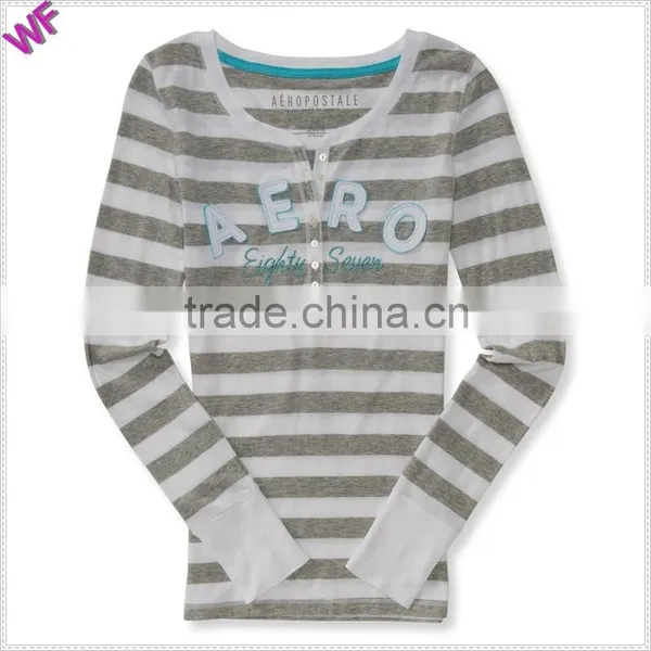 Striped Long Sleeve Clothing Factories in China Manufacturers China photo-2