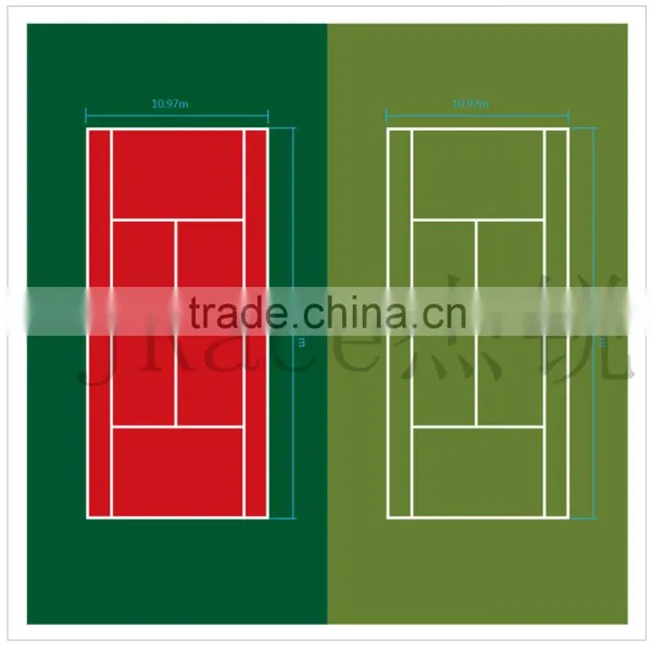High Wearing Resistance Tennis Court Sports Floor photo-6