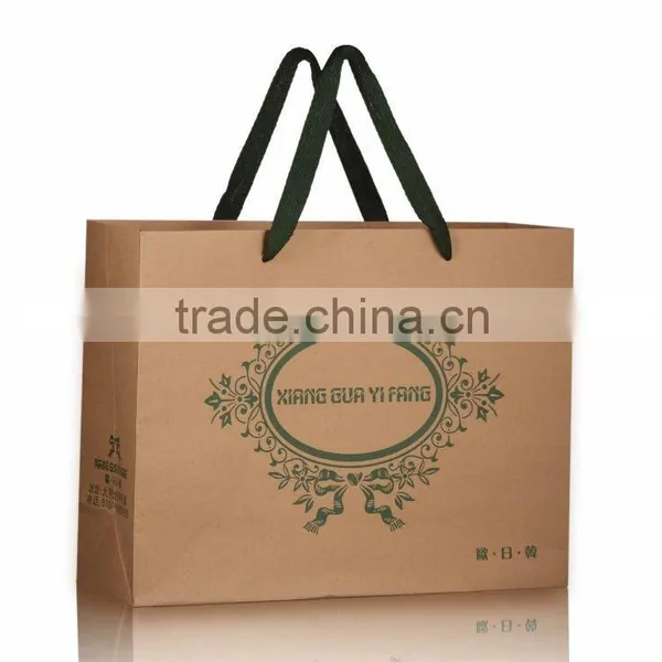2016 Hot Sales OEM Paper Bags With Handles Custom Logo photo-6
