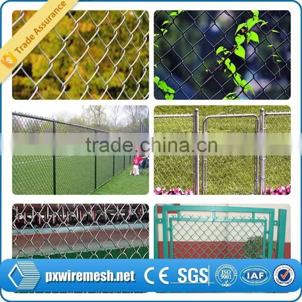 China Chain Link Fence per Sqm Weight/ Used Chain Link Fence Gates photo-5