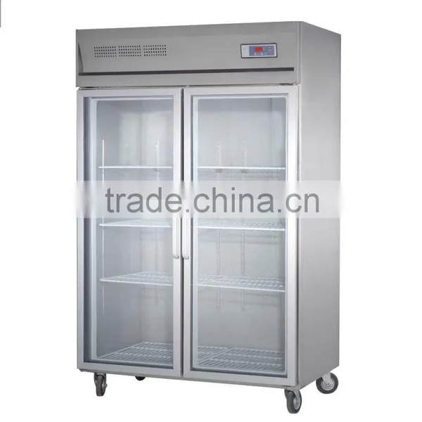 Commercial Display Refrigerator With Four Glass Door photo-2