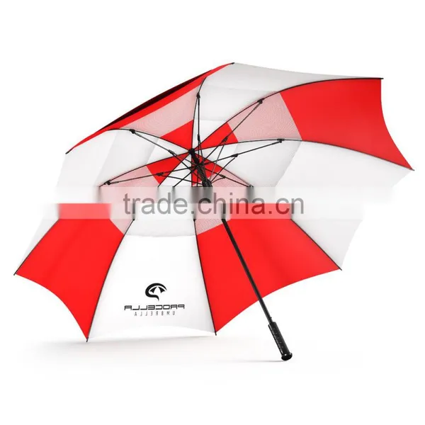 Golf Men Two Layer Big Canopy Umbrella photo-2