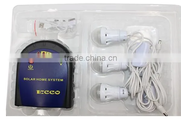 Compact and Portable 6W 18V Solar Home Lighting System photo-4