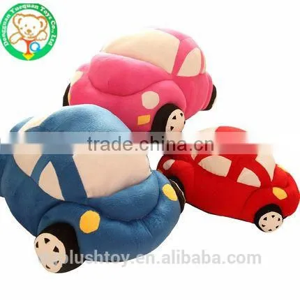 Small Stuffed Plush Toy Car Soft Baby Toys photo-2
