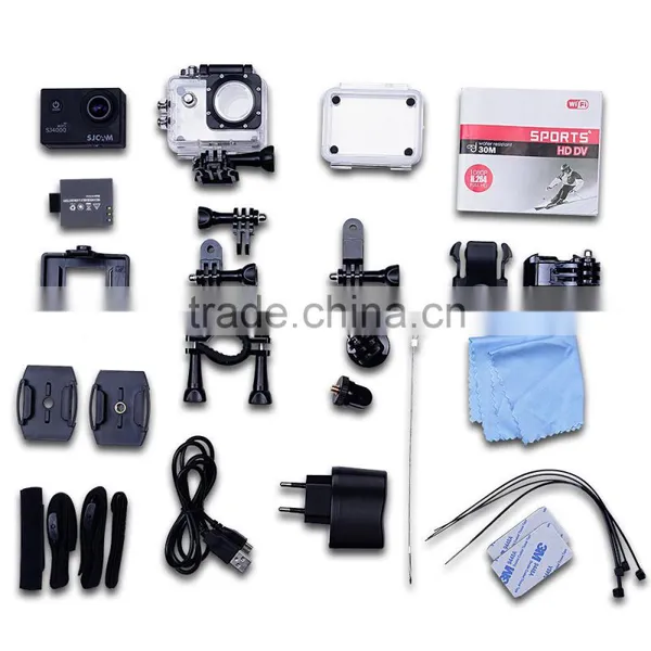 1080p 12M Sports Camera Action Helmet DV IOS Android App 30m HD WIFI SJCAM SJ4000 photo-6