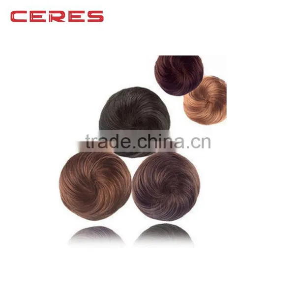 Cheap Fashion Synthetic Hair Bun Accessories Chignon Hair Pieces Bun, Clip Hair Bun Pieces for Black Women photo-3