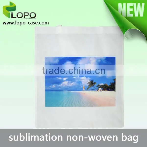 2016 Sublimation DIY Shopping Non-woven Bag for Environmental photo-4