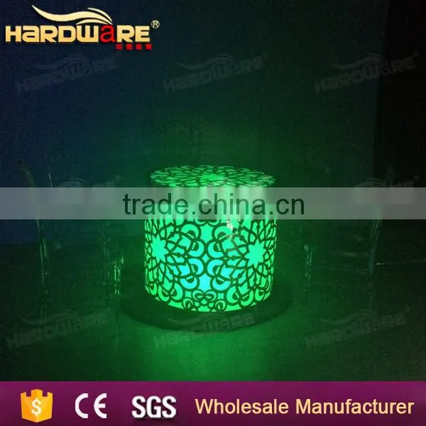 Unique LED Wedding Table,use 10 People Wedding Iron Round Table photo-6