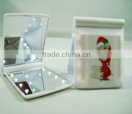 Table LED Light Mirror/rectangle Makeup Mirror