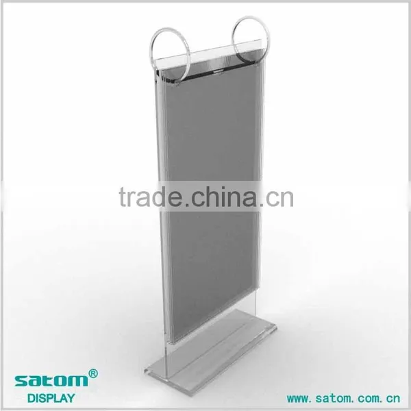 2016 Hot-Selling Acrylic Flip Menu Holder For Leaflet photo-6
