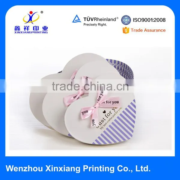 Low Price Wholesale Heart Shape Gift Boxes Paper Candy Box photo-3
