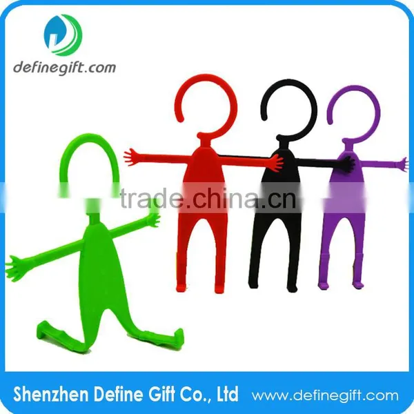 Multifunction Flexible Silicone Mobile Hook, Flexible Hook Cell Phone Holder photo-3