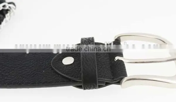 2015 Fashion Dress PU Belt With Hematite Plastic Beans Accessories in Yiwu photo-4