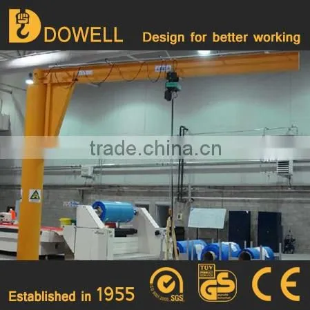 0.25-1t Column Swing Lever Cantilever Light Duty Jib Crane photo-2