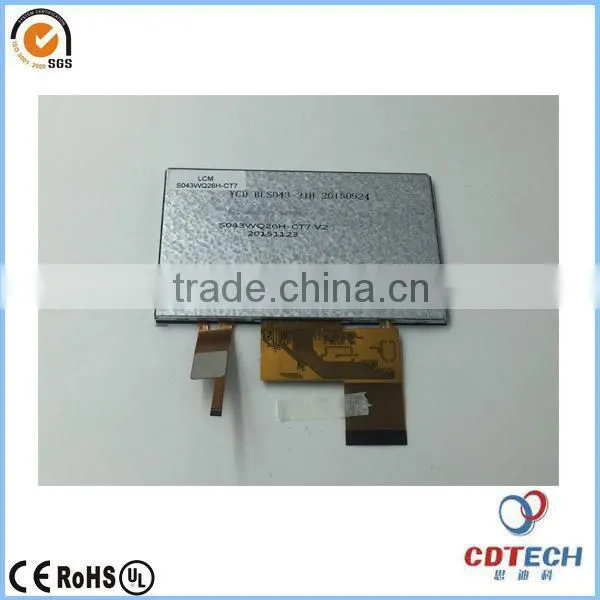 Hight Quality HD 4.3'' TFT Module LCD Touch Display Panel With CTP &PCAP photo-6