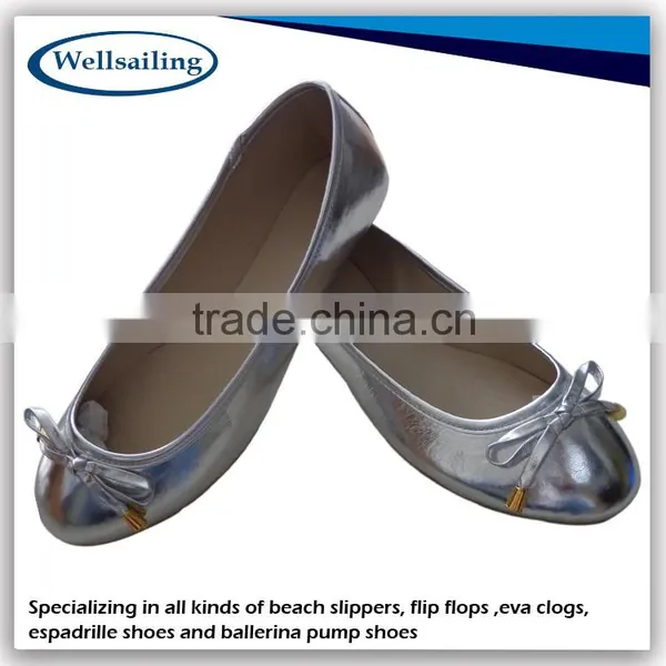 Supply Modern High Quality Ballerina Shoes 2015 Ballerina Shoes Factory photo-4