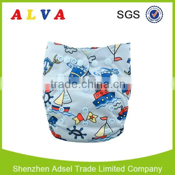 Alva 2016 Environmental Washable Printed Patterns Diaper Cover Adult Diaper Covers photo-4